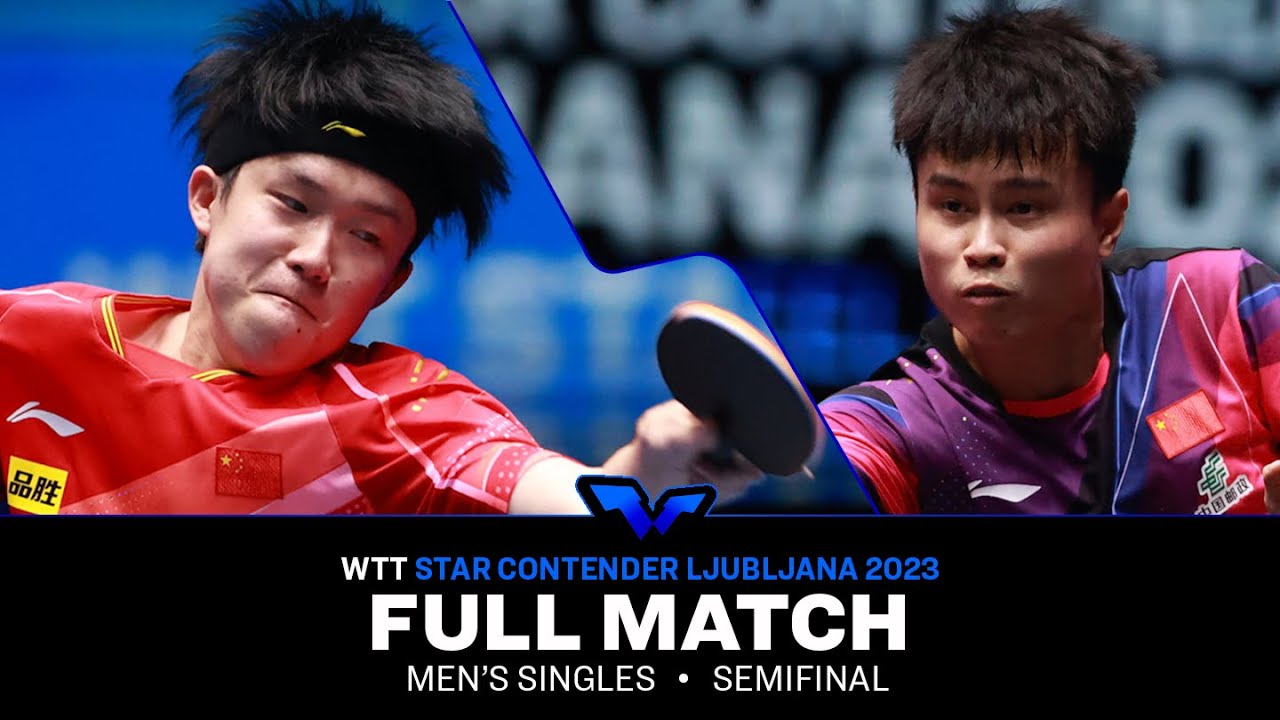 FULL MATCH | WANG Chuqin vs ZHOU Qihao | MS SF | #WTTLjubljana 2023