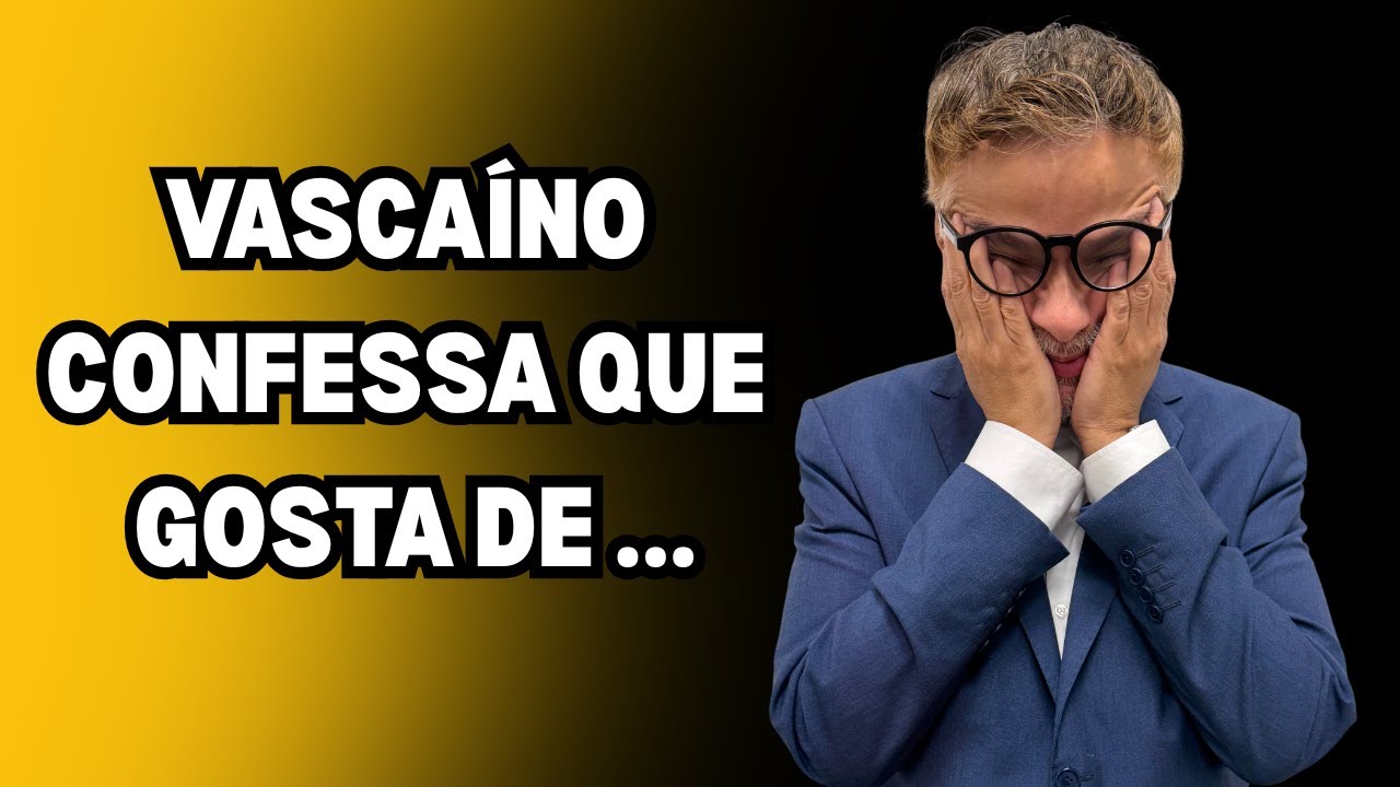 UMA REVELAÇÃO DA PESADA!!! VASCAÍNO MANDA ÁUDIO CONFESSANDO ALGO INACREDITÁVEL .