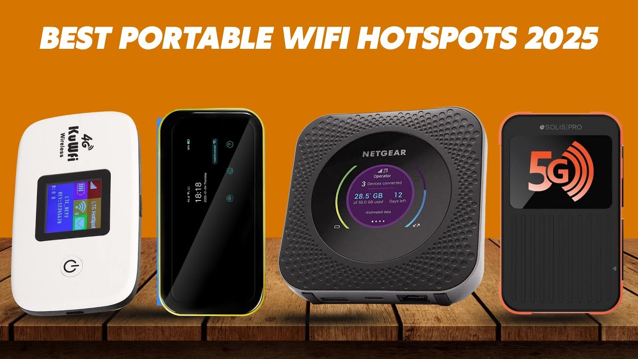 5 Best Portable WiFi Hotspots of 2025 ( tested & reviewed)