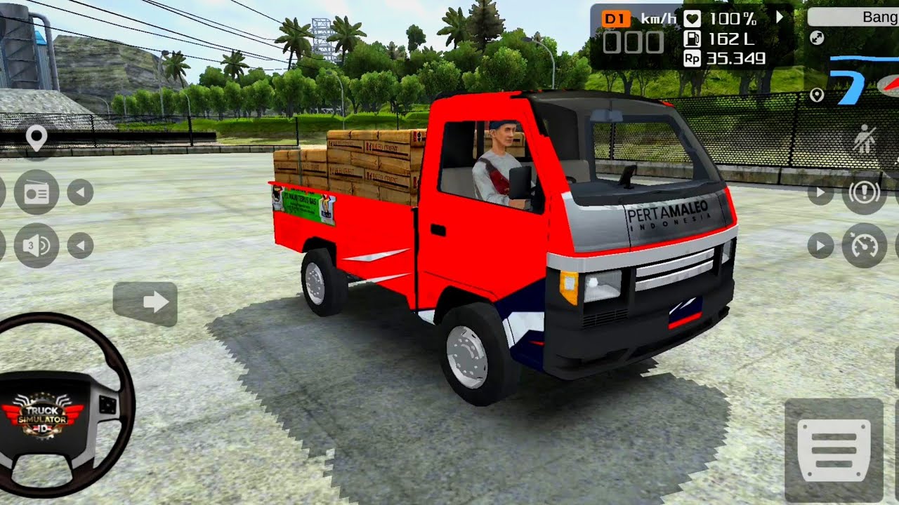 Truck 🚚 Simulator Indonesia 🇮🇩 | Cement Delivery Mobile Gameplay 📱 