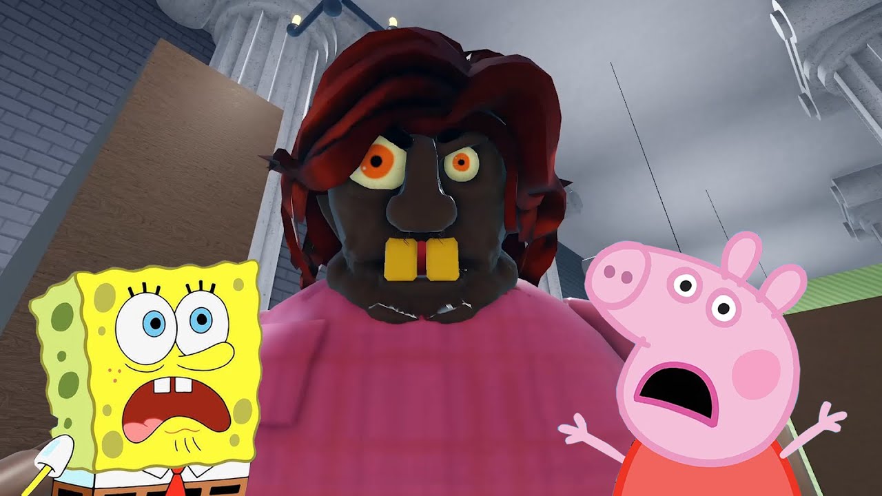 Sundjer Bob i Pepa Prase - POLU BABA SPAVA - Sundjer Bob na srpskom ROBLOX
