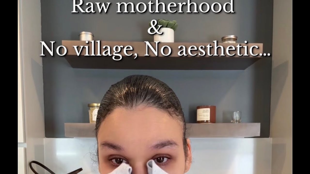 Raw motherhood when there is no village & no aesthetic, just reality&hellip; 🥺🫶🏼