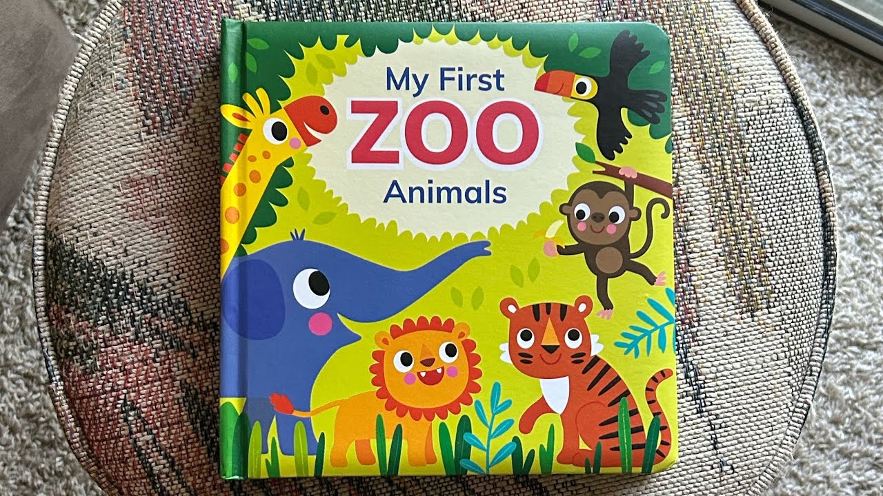 My First Zoo Animals | PCBUREADS | Learning Animals | Learning to Read | Read With Me | Kid Books