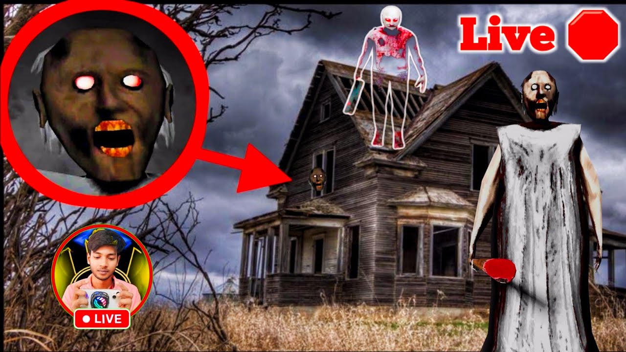 Granny Game Live 😱 Horror Escape | Scary Gameplay in Hindi 🔥