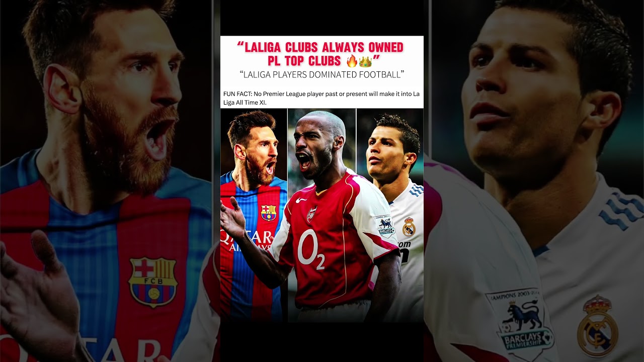 Laliga is better than EPL | LALIGA VS EPL #laliga #premierleague #footballfans #viral #trendingnow