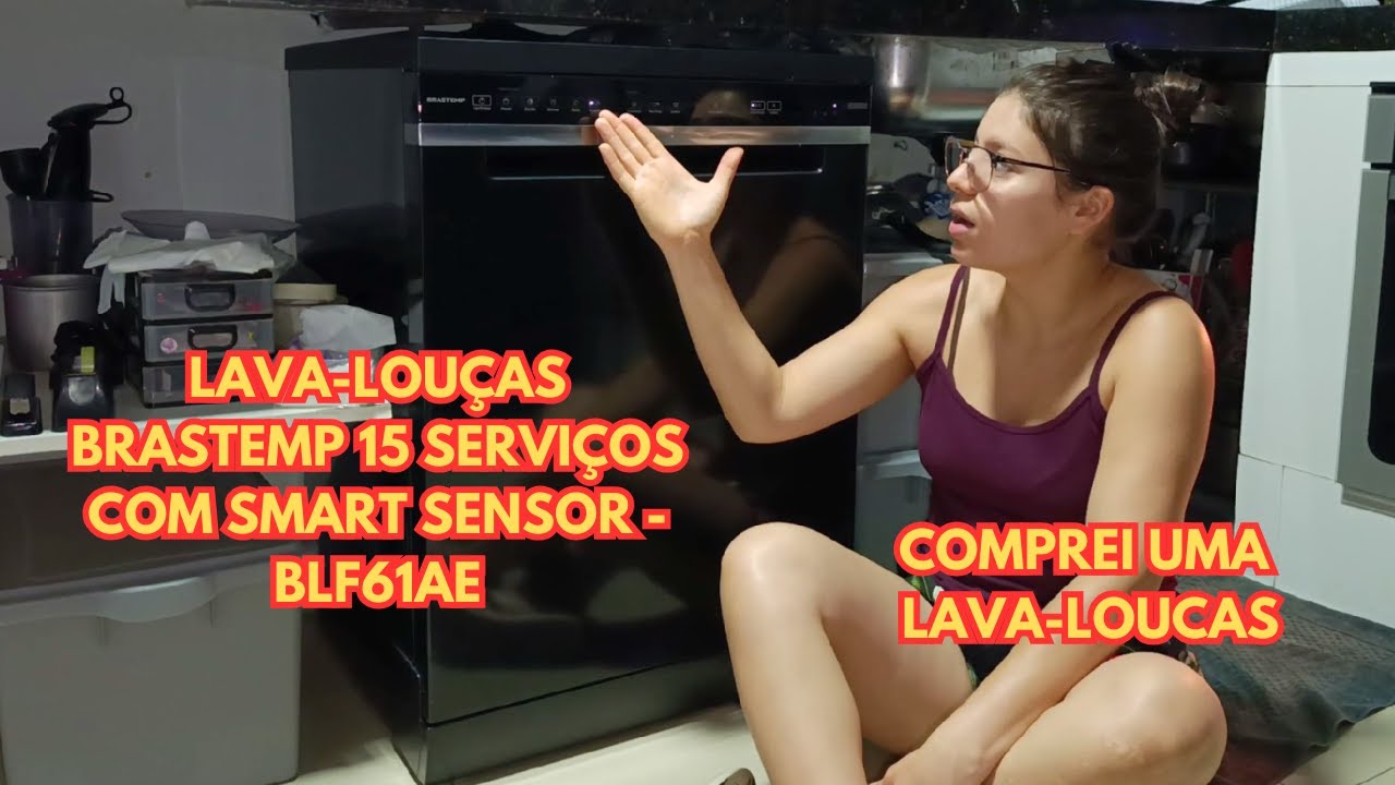 Lava louças Brastemp 15 Serviços com Smart Sensor - BLF61AE  / Comprei uma lava-louças