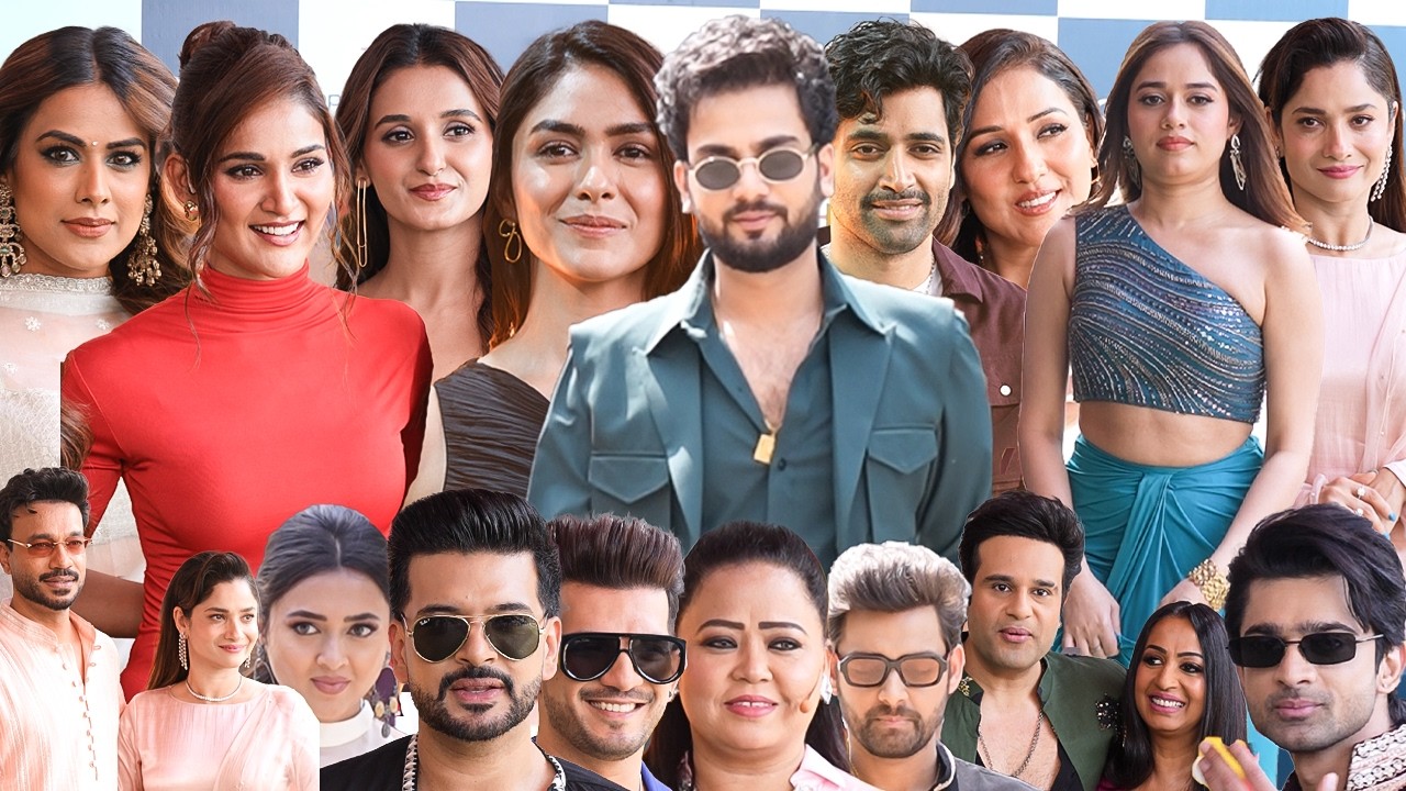 Dacoit:Ek Prem Katha Movie Cast Mrunal Thakur,Adivi Sesh Arrive At Laughter Chefs S3  |Elvish,Jannat