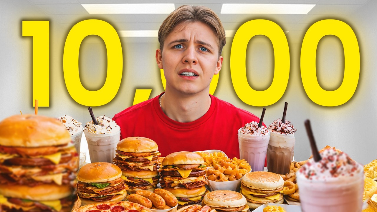 Можно ли съесть 10 000 калорий за 24 часа?