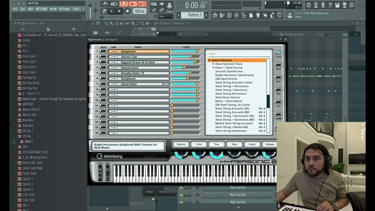 Making beats in fl studio🔊🔥