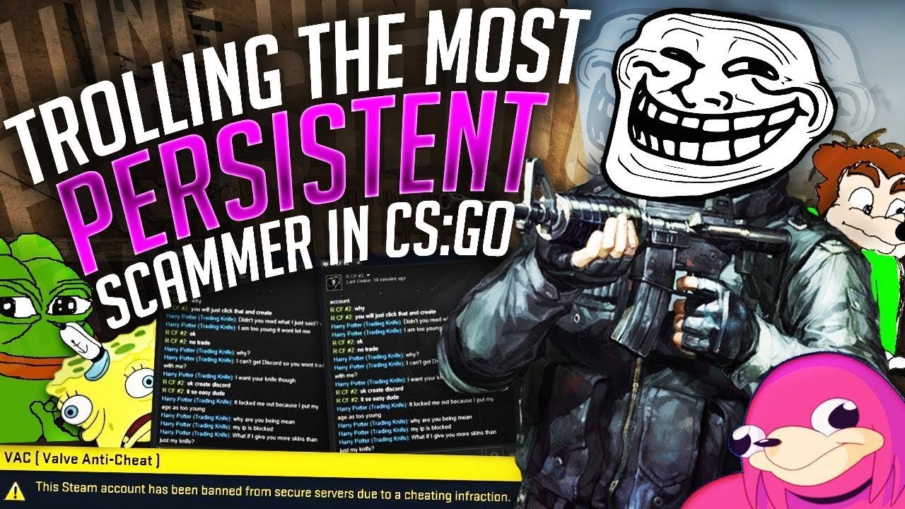 Trolling The Most Persistent CS:GO Scammer...