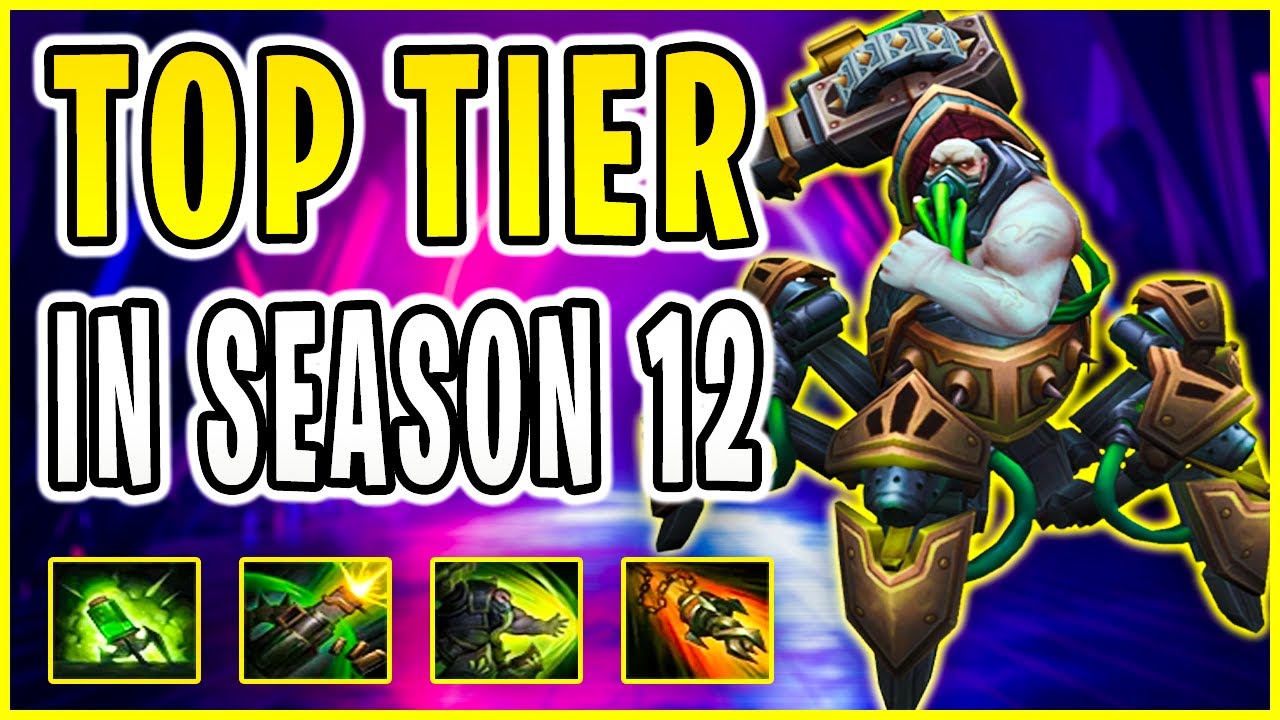 URGOT MONTAGE||Top Tier in Season 12?