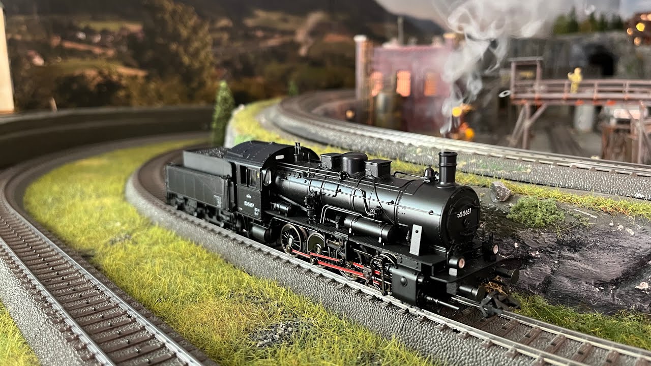 Märklin 37558 BR 55 Umbau mfx und Sound Vorstellung/Optik/Sound/Eindruck