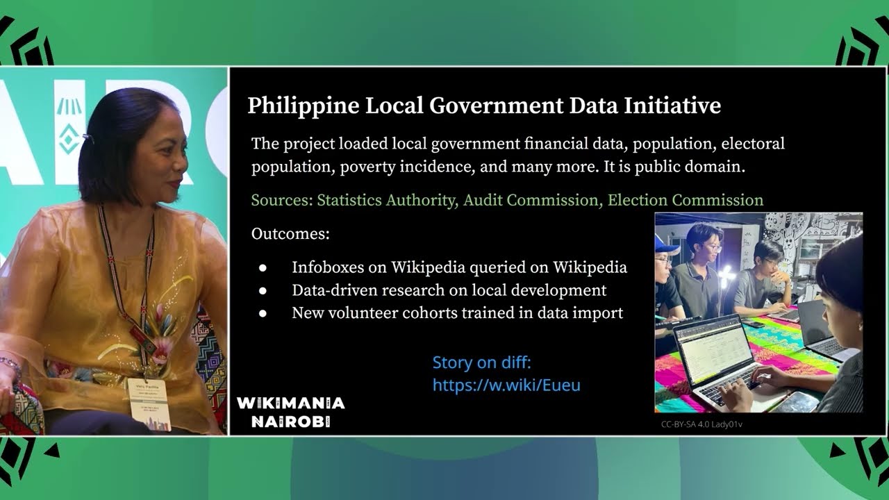 Открытие доступа к государственным данным для Wikidata: истории, результаты и открытый диалог – W...