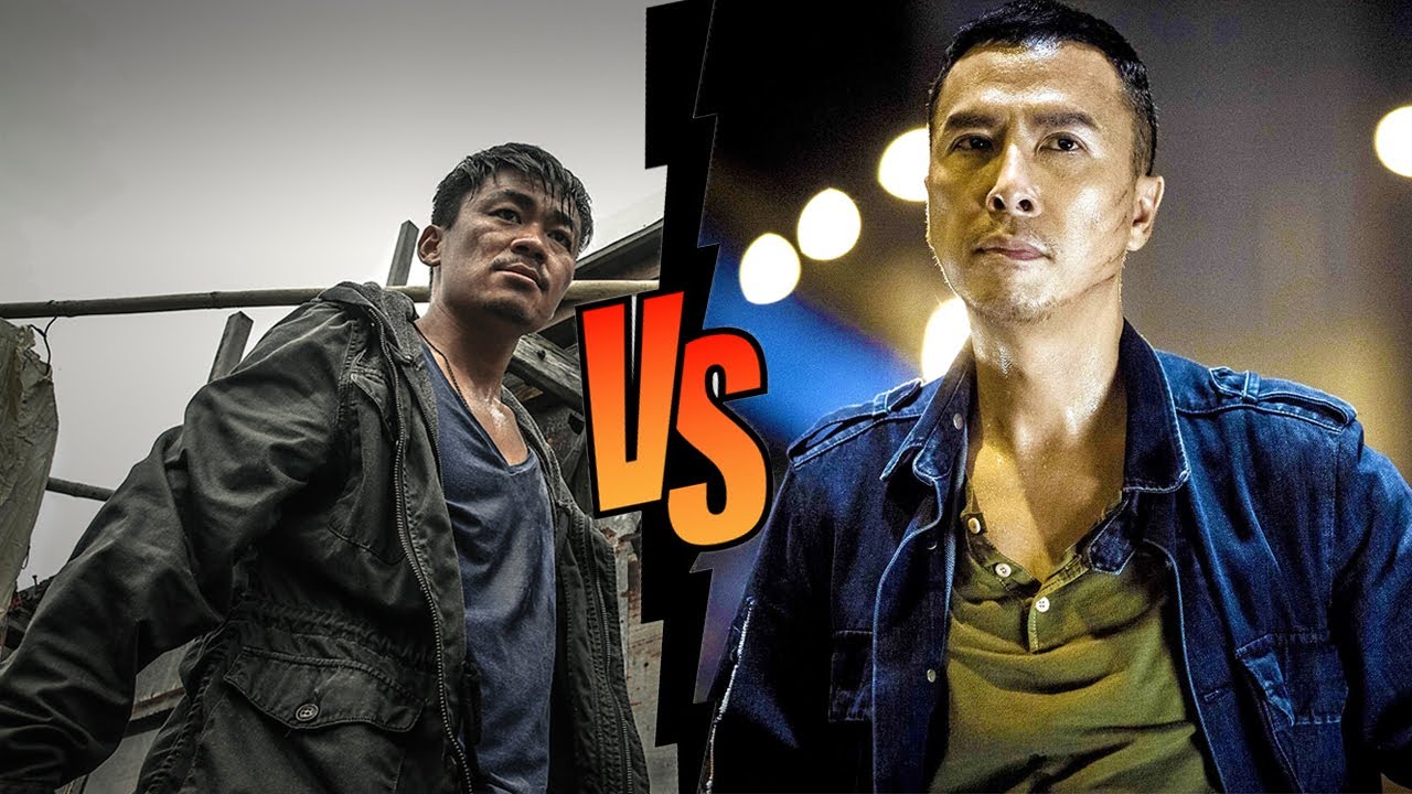 Hạ Hầu Vũ (Chung Tử Đơn) vs Phong Vu Tu (Vương Bảo Cường) trong phim KungFu Jungle 2014