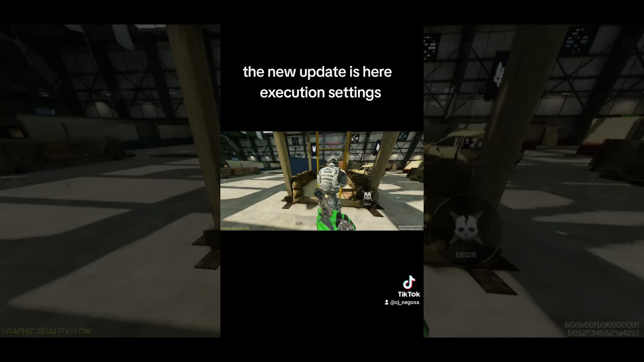 the  new update in cod mobile  season 6 is here execution settings