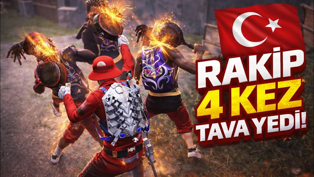 RAKİP 4 KEZ TAVA YEDİ EN RAHAT PUBG MOBİLE TDM VS.
