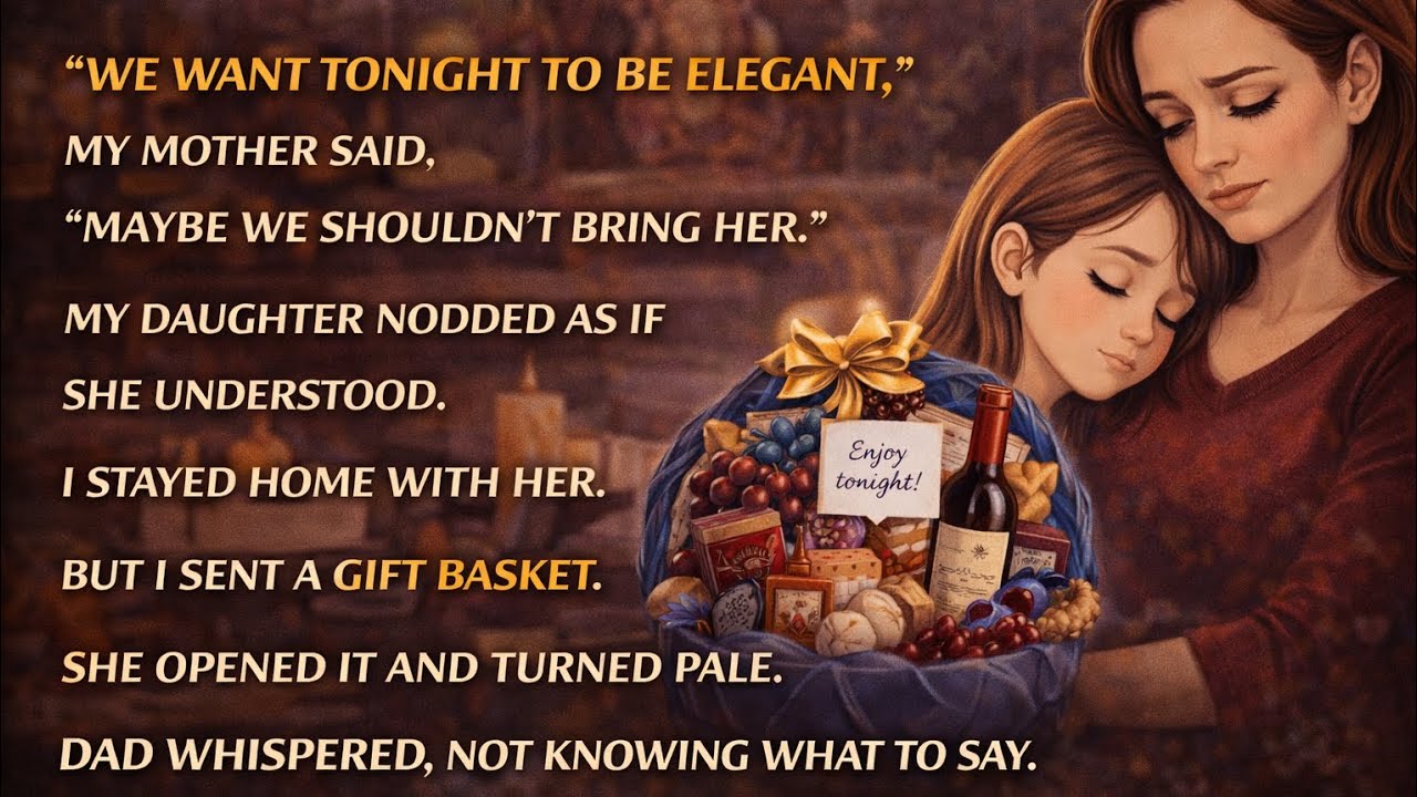 We Want Tonight To Be Elegant,” My Mother Said. “Maybe We 
