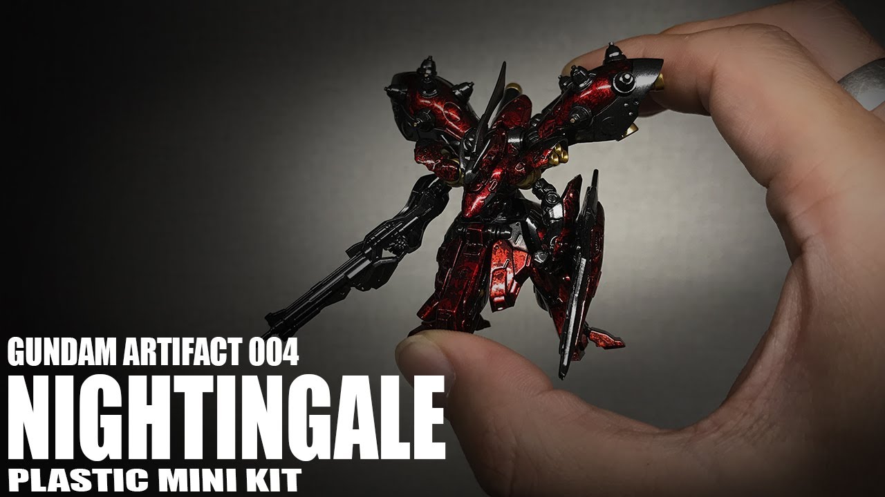 [marbling custom paint] GUNDAM ARTIFACT 004 NIGHTINGALE
