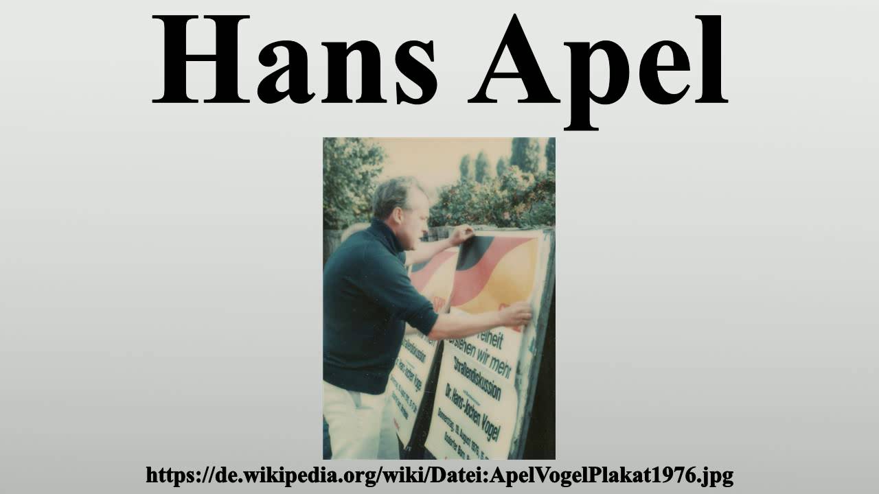 Hans Apel