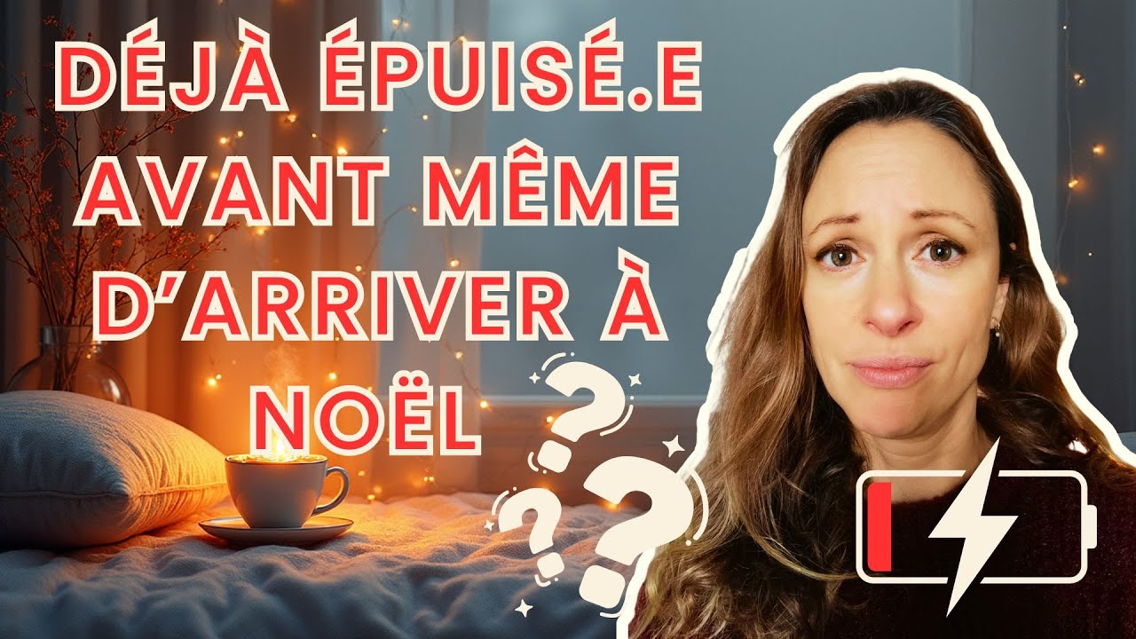 Si tu es déjà épuisé·e avant décembre… regarde ça.