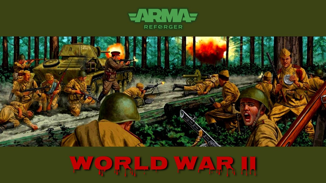 🔥 WORLD WAR II 🔥 ARMA REFORGER 🔥 PvP миссии в режиме “Одна жизнь” 🔥