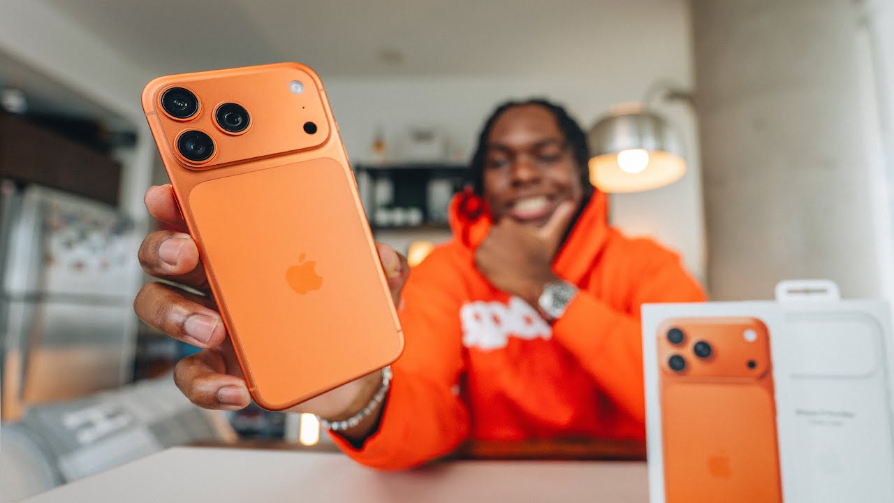 iPhone 17 Pro Max Unboxing & First Impressions - Cosmic Orange!