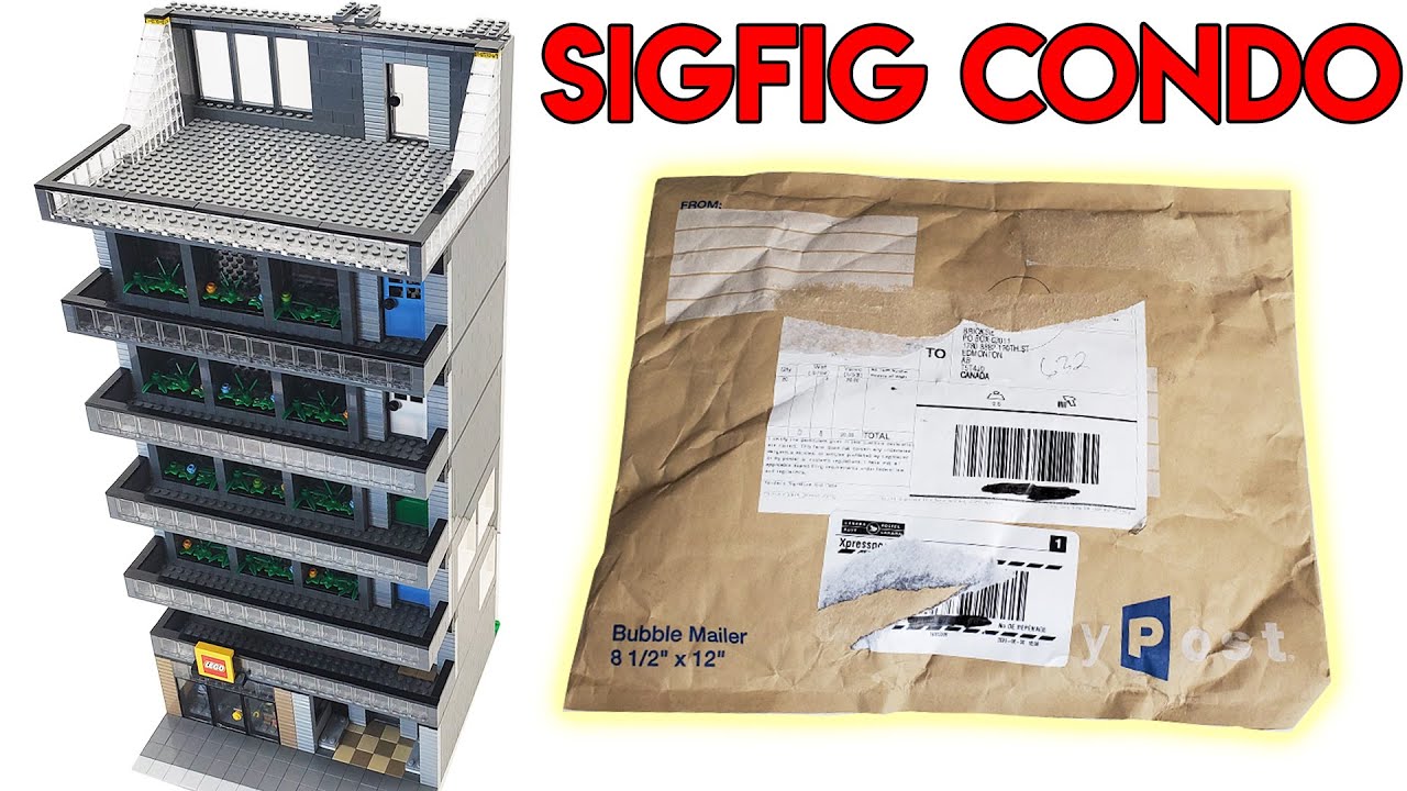 Unboxing LEGO SigFig Condo! BEAUTY!