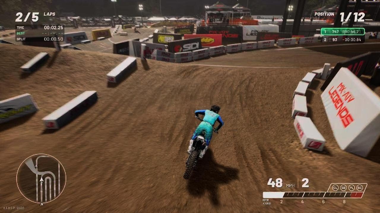 SMOKING EVERYONE 2021 CRF 450 LAS VEGAS SUPERCROSS MX VS ATV LEGENDS