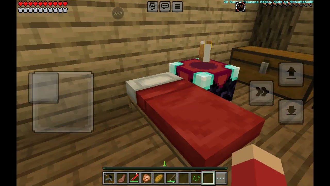 Jugando minecraff