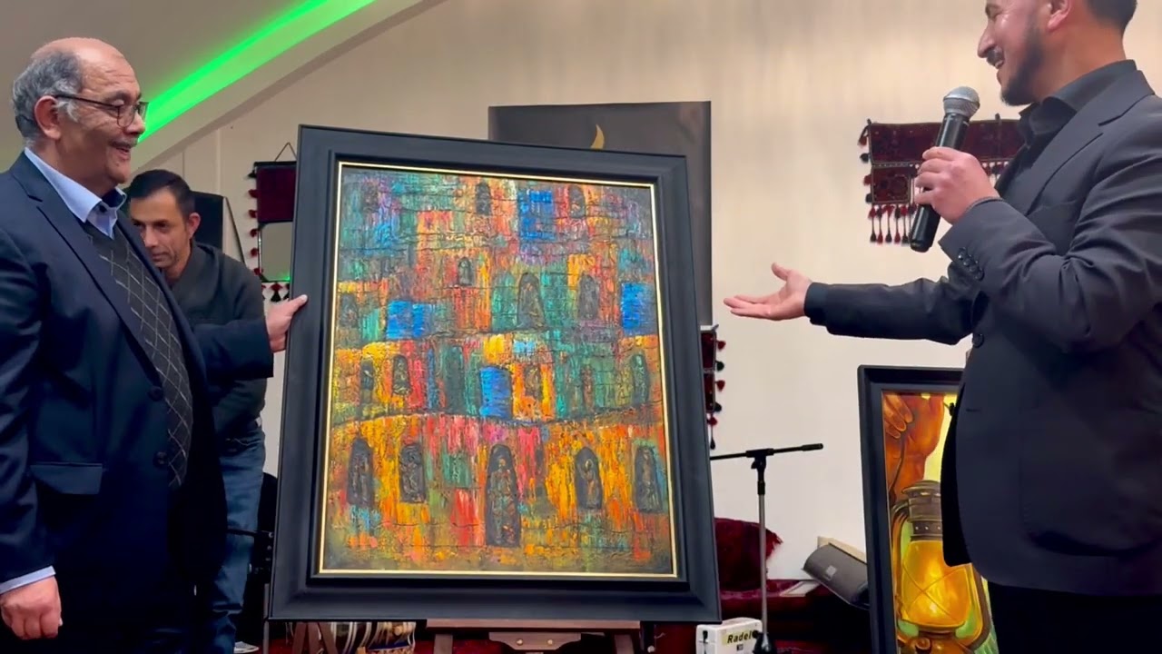 Part One: Night of color and melody. noble ghazals and paintings Ayubi 