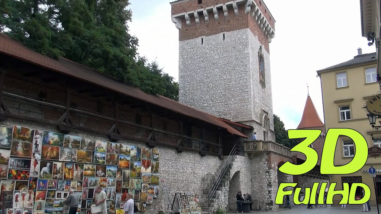 [3D] Extended: St. Florian's Gate (Brama Florianska), Krakow, Poland