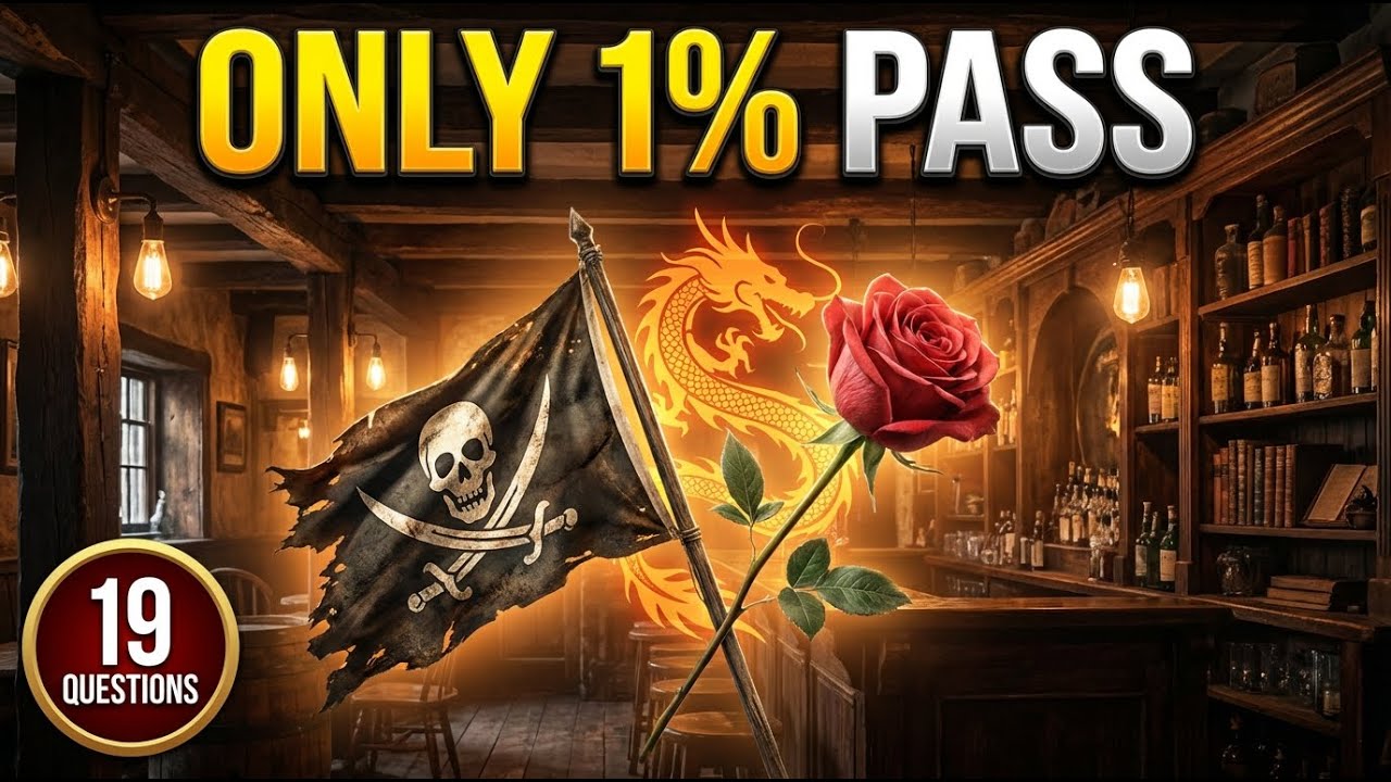 ONLY 1% Can Pass This IMPOSSIBLE Trivia! 🧠🏴‍☠️