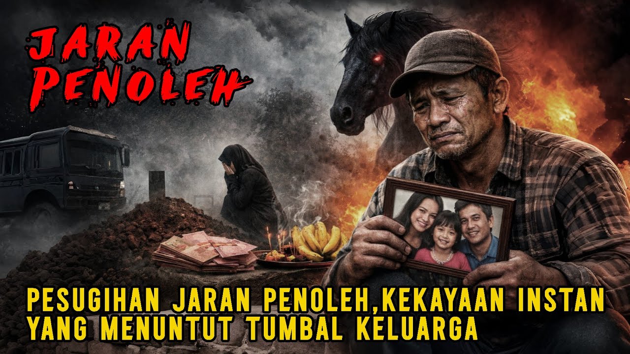 KISAH NYATA PESUGIHAN JARAN PENOLEH: HARTA MELIMPAH TAPI HIDUP HANCUR ,KELUARGAPUN JADI TUMBAL