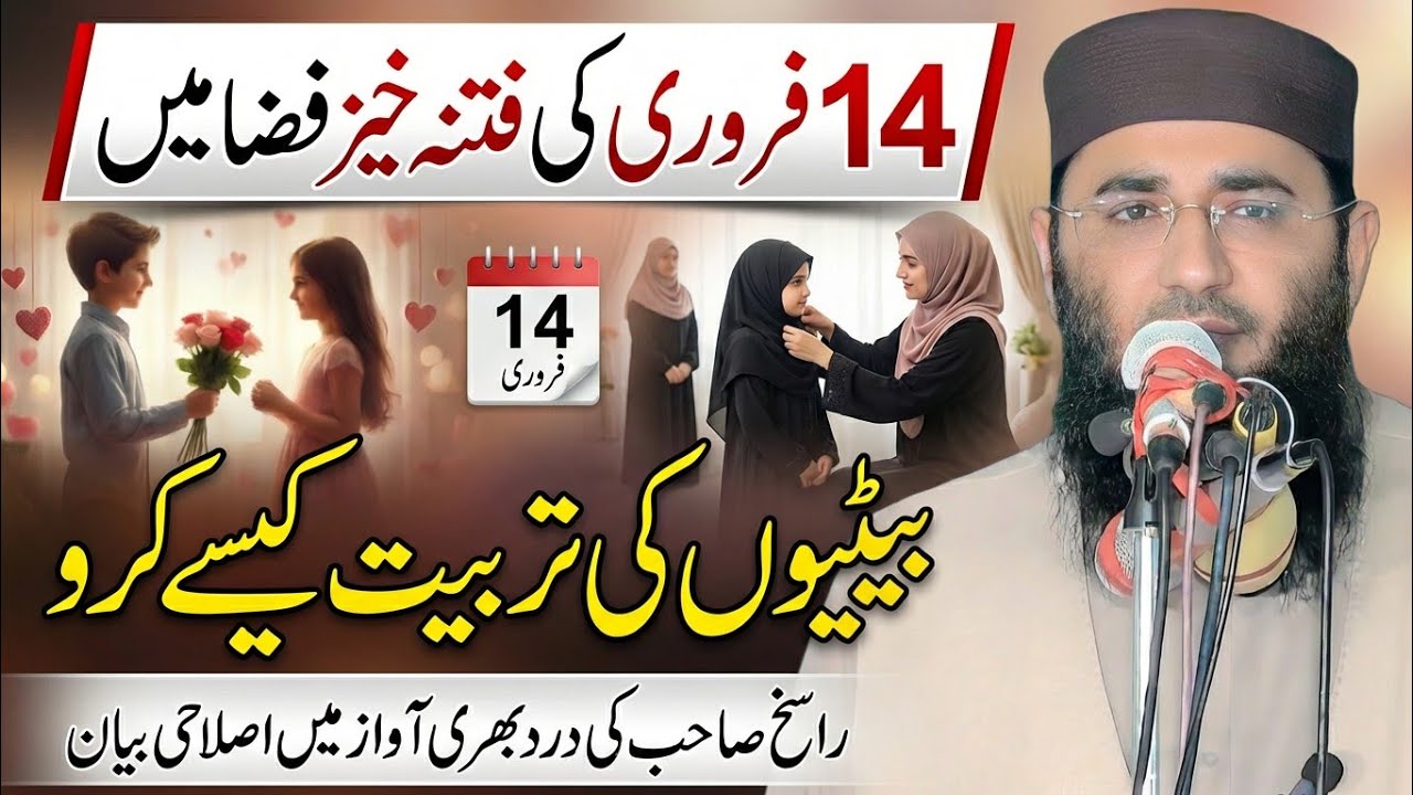 14 February Valentine Day | Molana Abdul Manan Rasikh 2026 | betiyon ki tabiyat | Ulama Ka Paigham