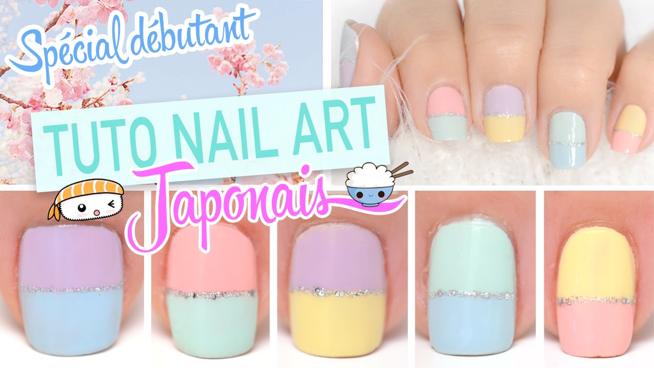 Nail art très facile ♡ Inspiration Japonaise