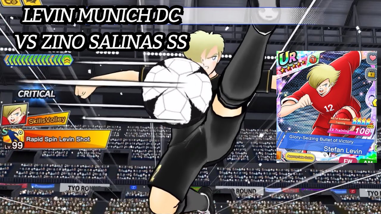 REVIEW LEVIN MUNICH DC VS ZINO AND SALINAS SS! INSIGHT HA UPGRADE. CAPTAIN TSUBASA DREAM TEAM