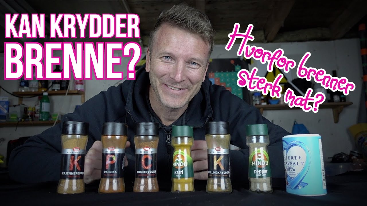 🔥KAN KRYDDER BRENNE? 🔥// HVORFOR BRENNER STERK MAT?