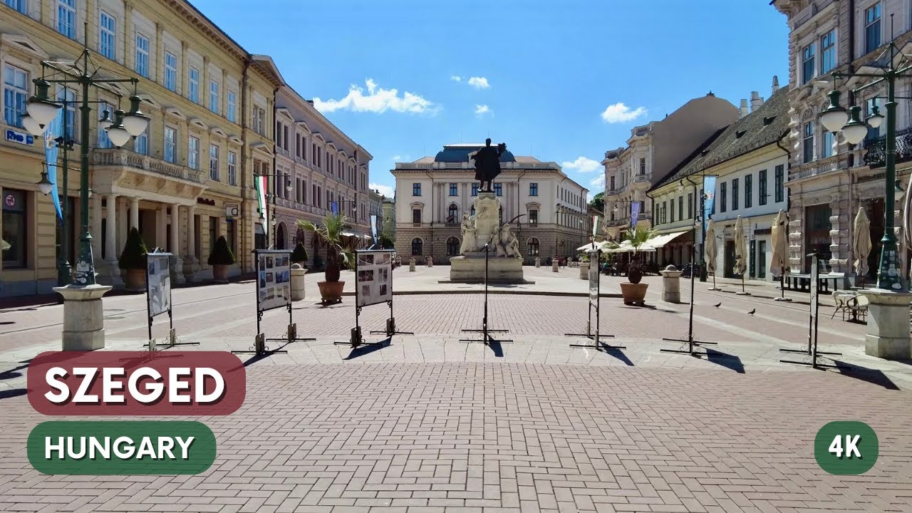 Szeged - Walking in Hungary