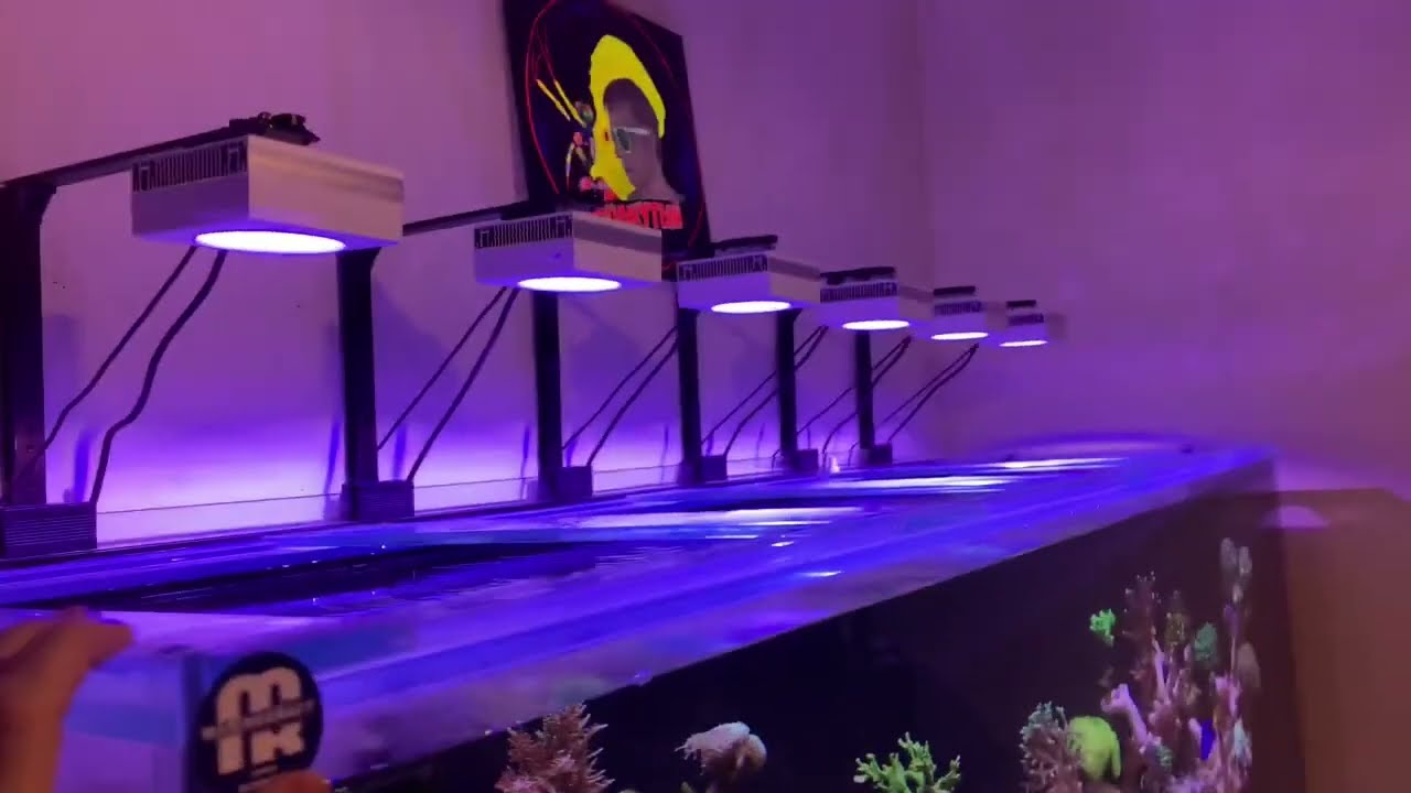 Measuring the light output of the PopBloom RS90 Marine Aquarium Light