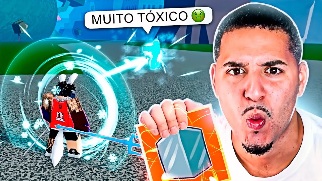 MELHOREI o COMBO de ICE do INSCRITO e DEIXEI FULL DANO no Blox fruits 🔥