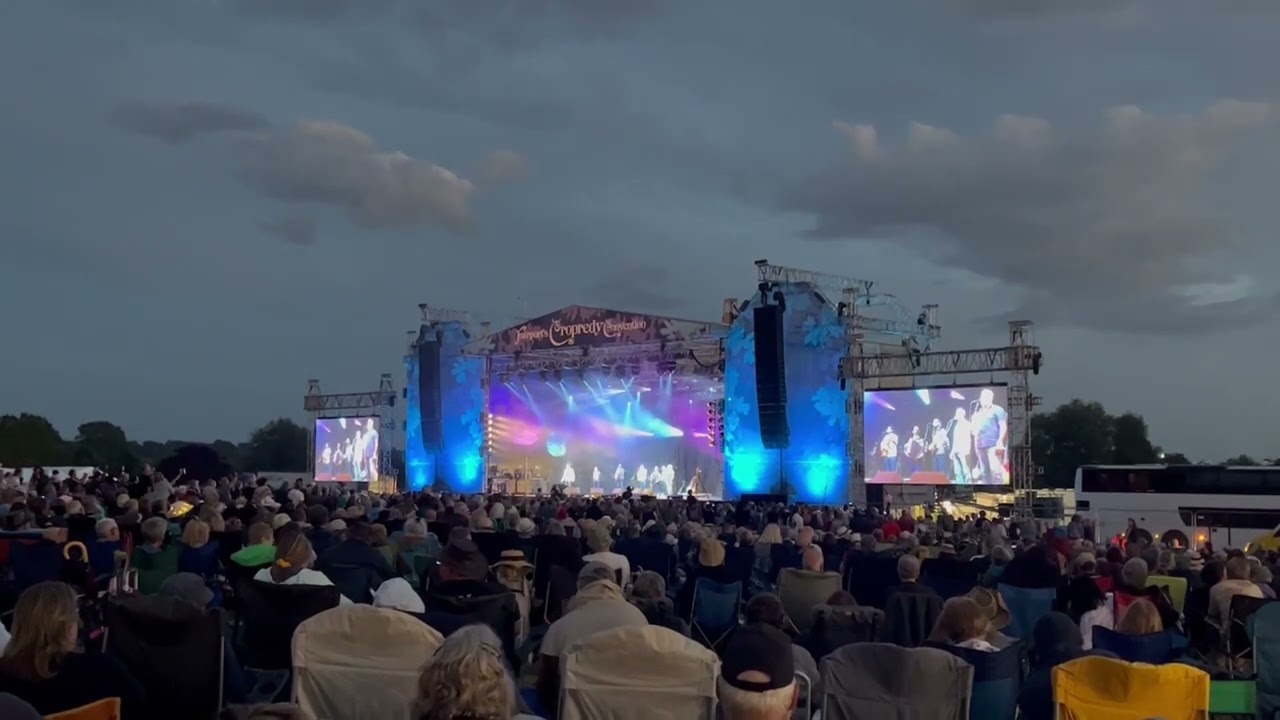 The Fisherman's Friends at Fairport's Cropredy Convention 11 Aug 2023 'Follow Me Down Cousin Jack'
