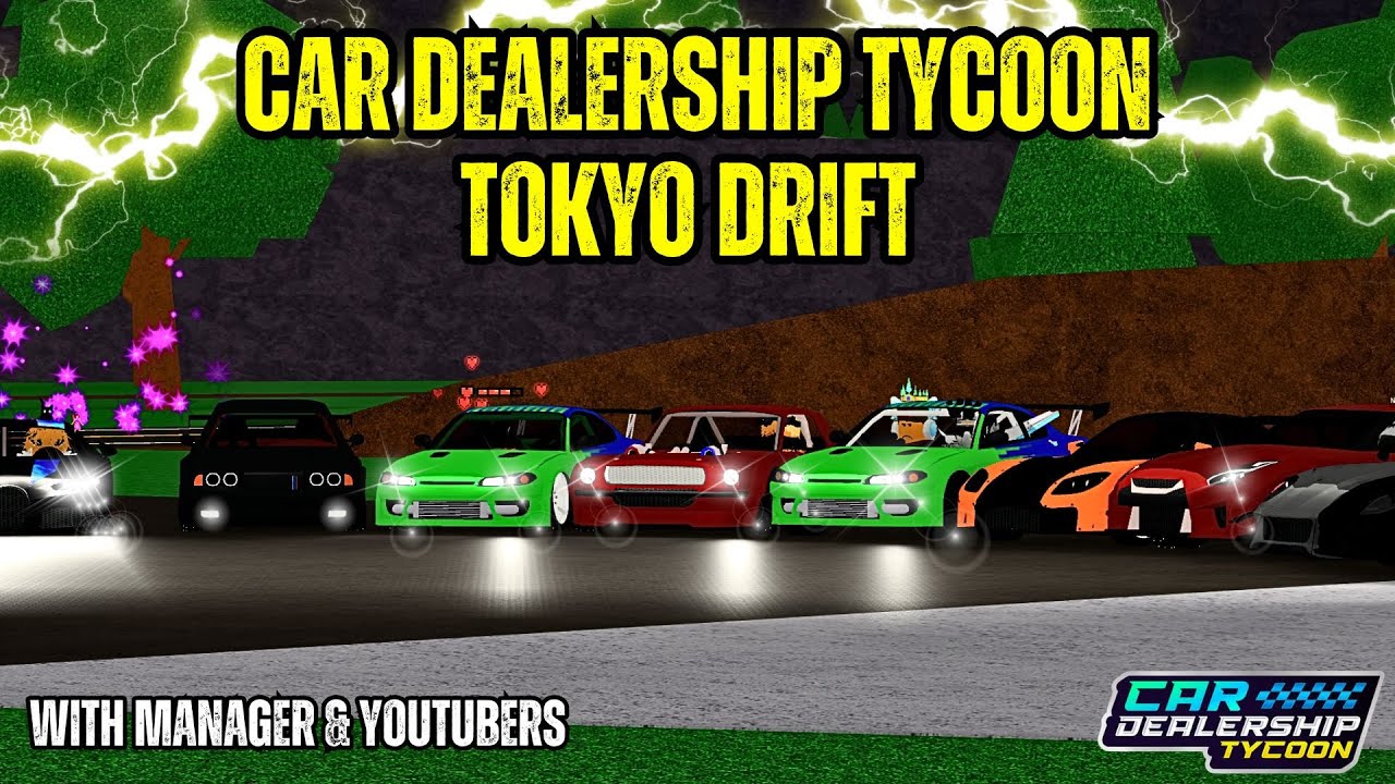 🔥DRIFT EDIT in Car Dealership Tycoon With Manager & YouTubers      #cardealershiptycoon #roblox