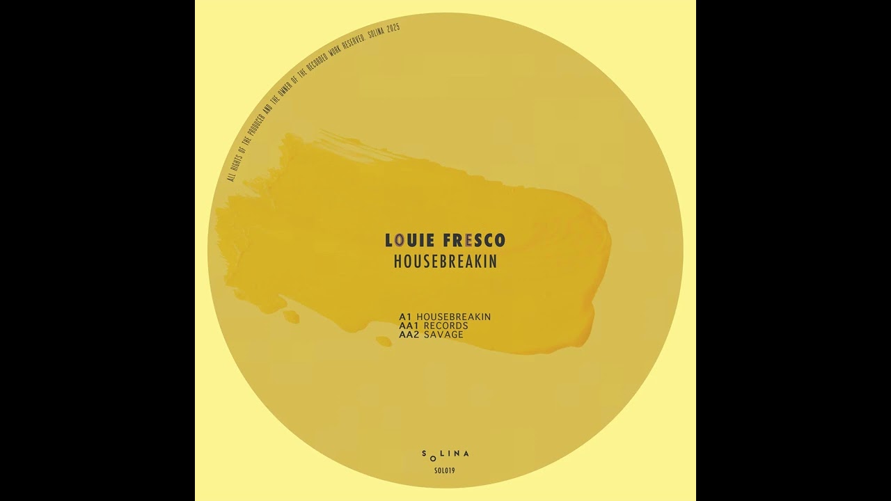Louie Fresco - Records (Original Mix)  #minimalhousemusic