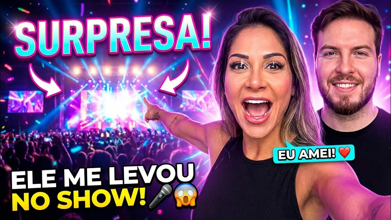 SURPRESA Onde o Thiago me levou Eu AMEI ! #MairaCardi #ThiagoNigro #Surpresa #Casamento #Show