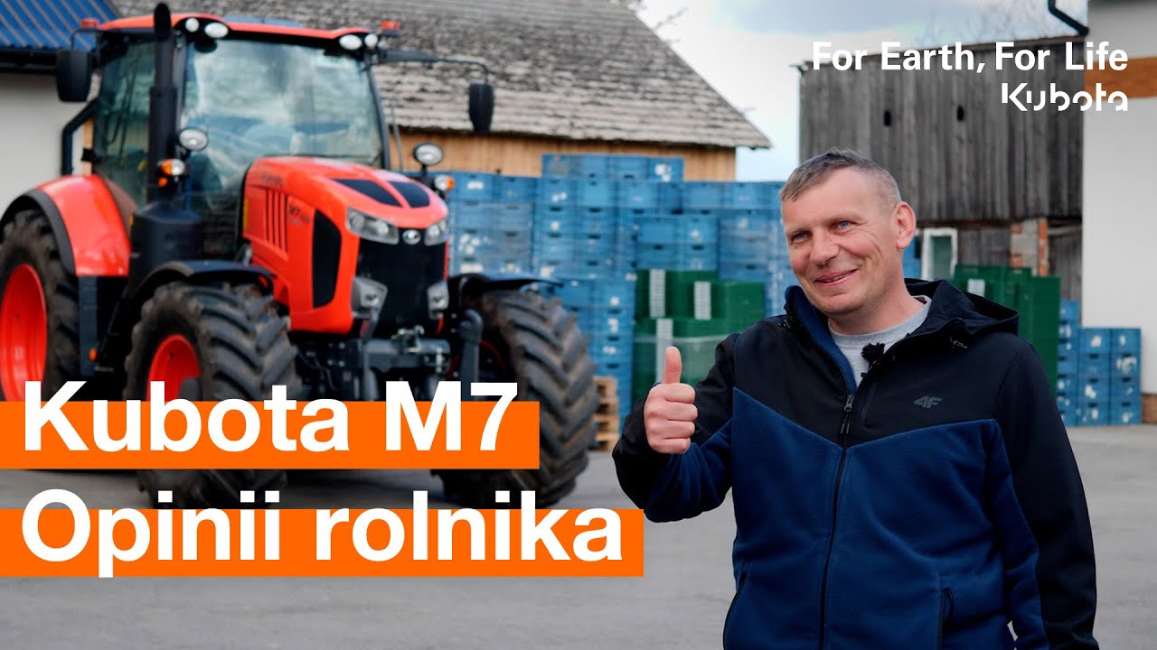 Kubota M7-133 Premium. Opinia rolnika