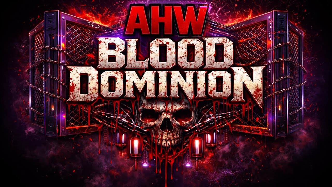 AHW PPV BLOOD DOMINION fallcount anywhere
