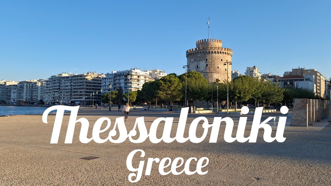 Thessaloniki Greece  4K- october 2025