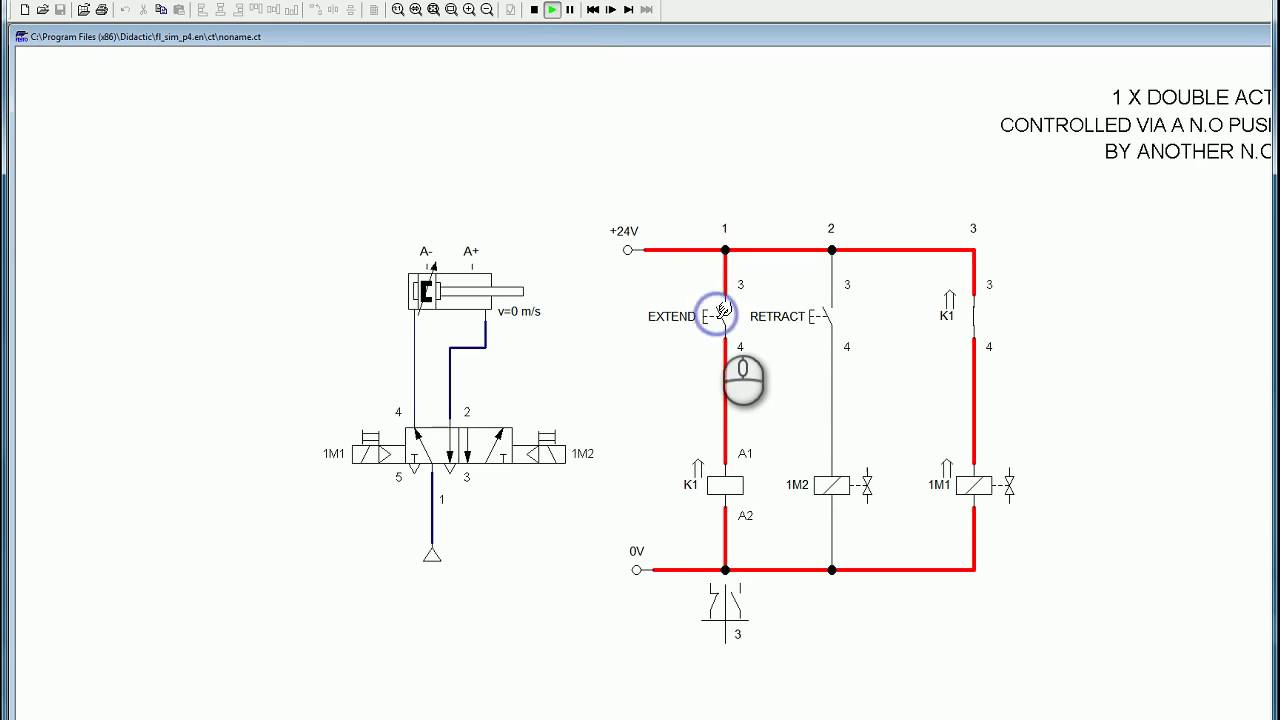 Overview of Electro Pneumatics with FluidSim Festo