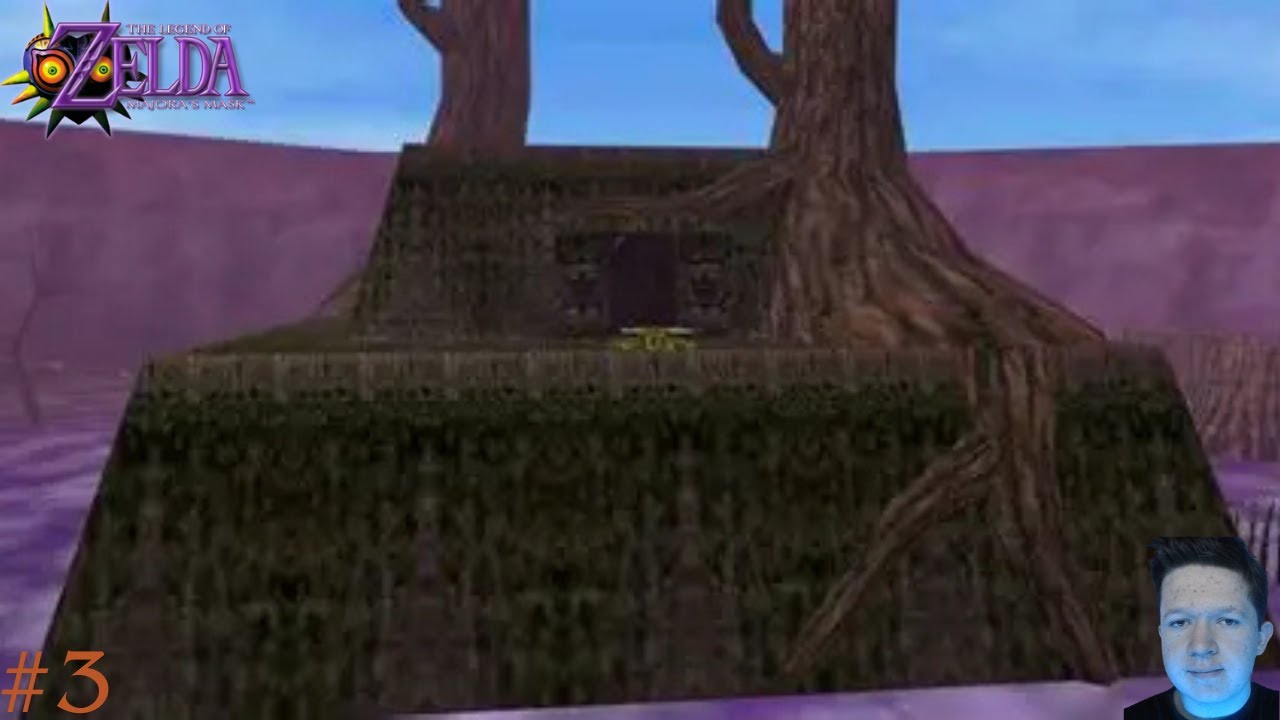 zelda majora mask #3 le temple bois cascade