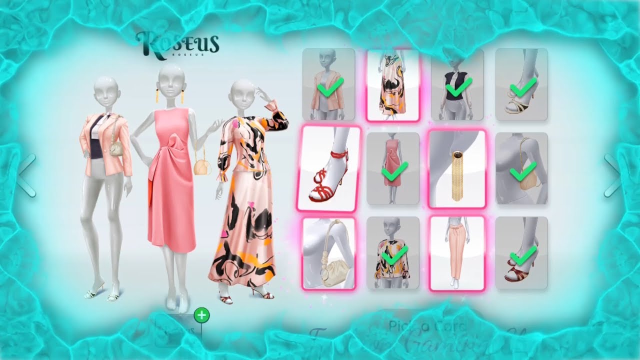 Revealing all the ROSEUS COLLECTION # Super Stylist - Dress Up & Style Fashion Guru Gameplay !!!